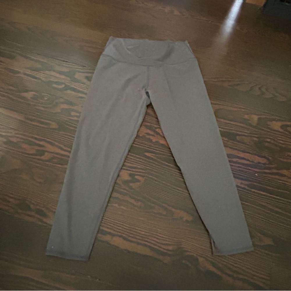 Aerie Gray High-Waisted Leggings